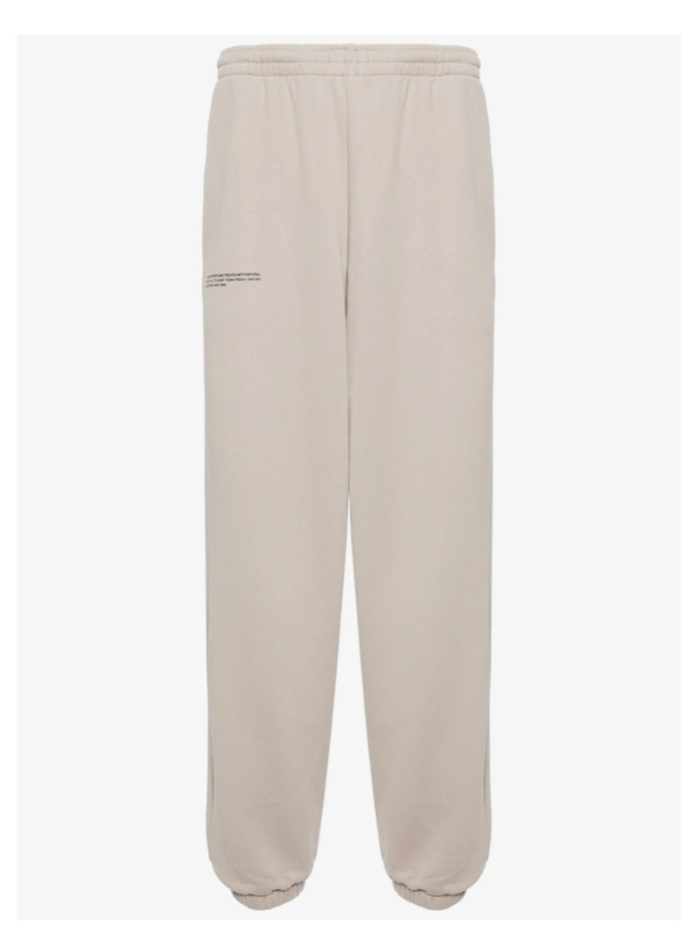 PANGAIA 365 Heavyweight Track Pants Beige Size Small